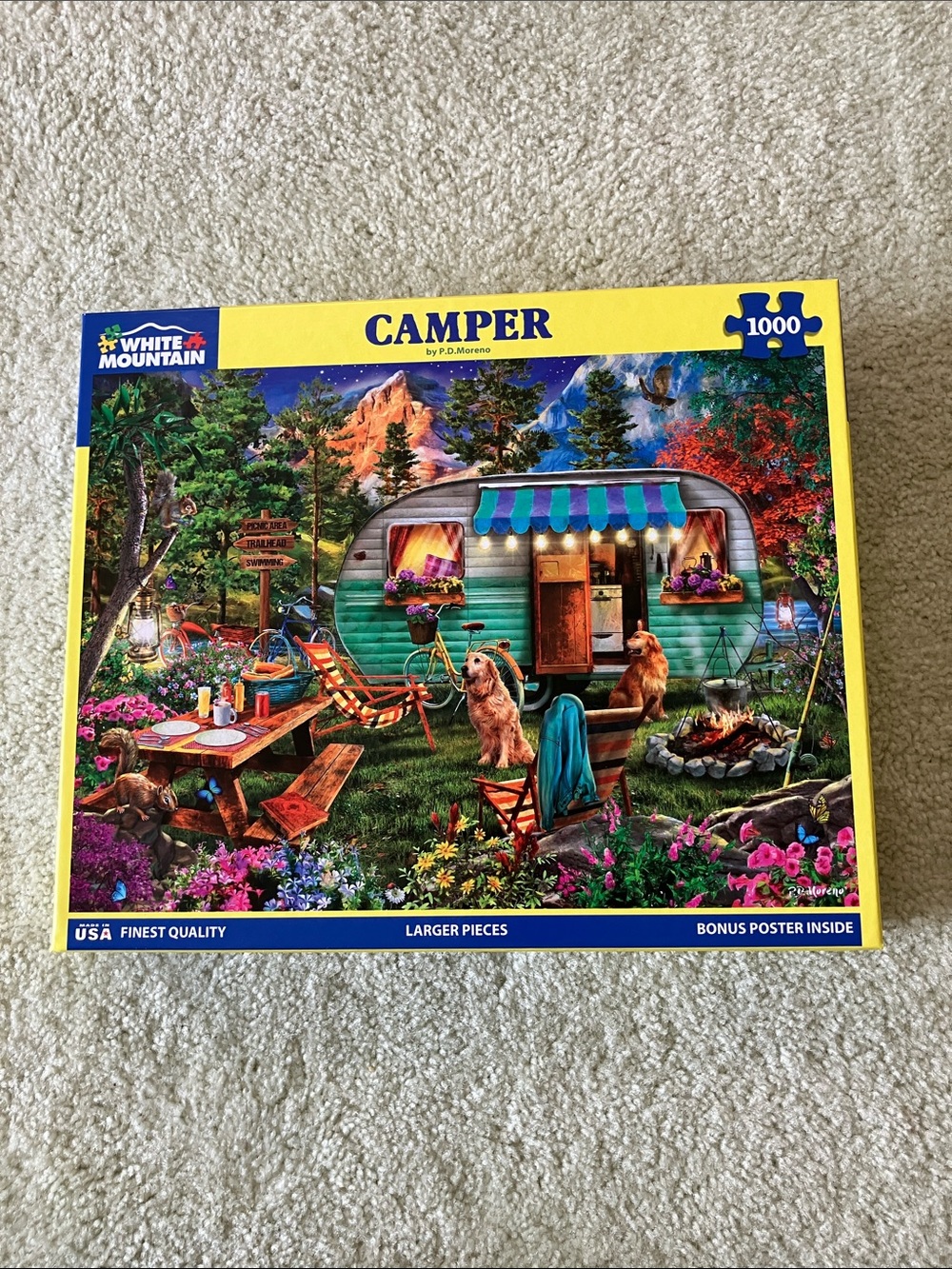 White Mountain Camper Puzzle